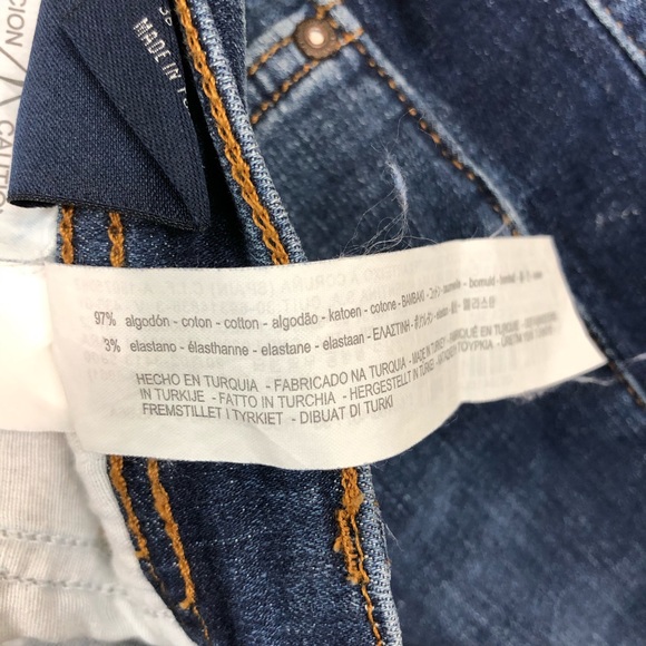 Zara Basic Z1975 Medium Wash Skinny Jeans - Picture 6 of 10